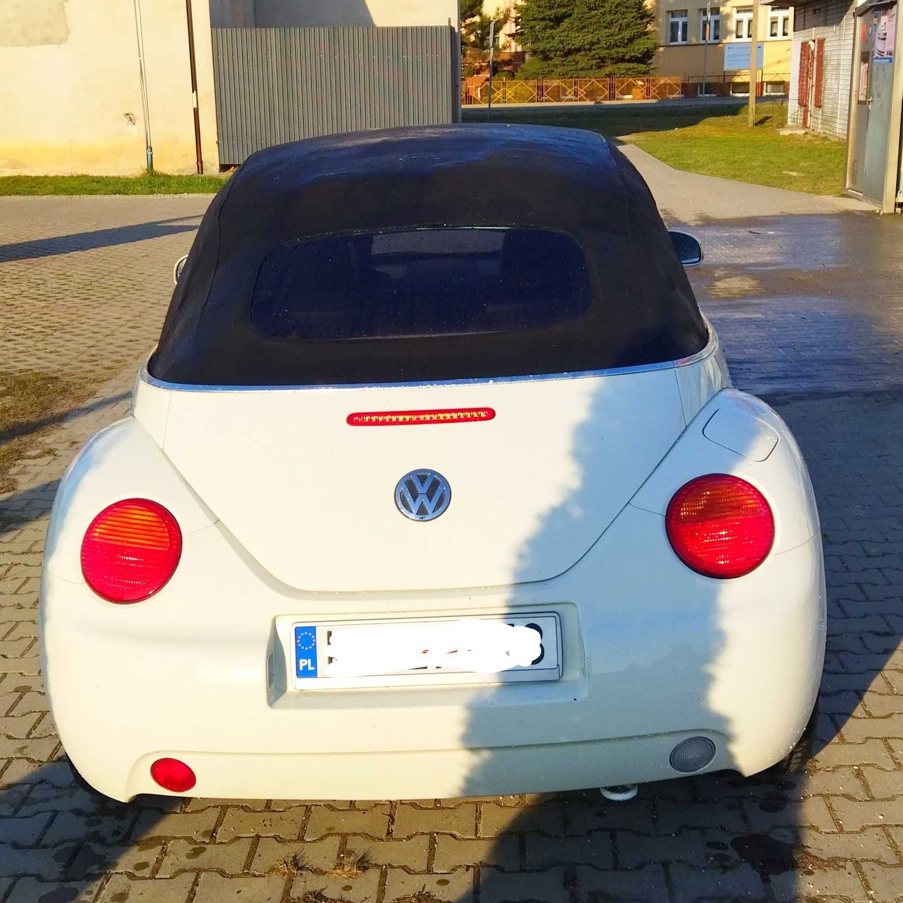 Volkswagen New Beetle Cabrio 1.9 TDI 2005 • Skóra • Podgrzewane fotele
