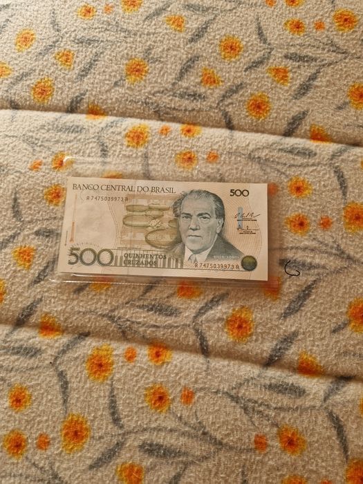 Nota de 500 cruzados nova