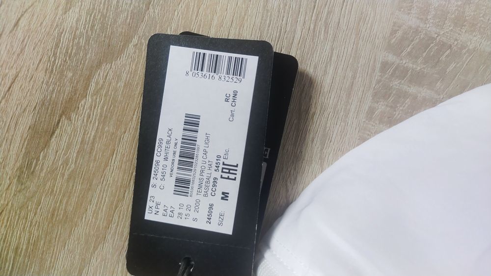 Czapka z daszkiem EA7 empario armani, rozm. M