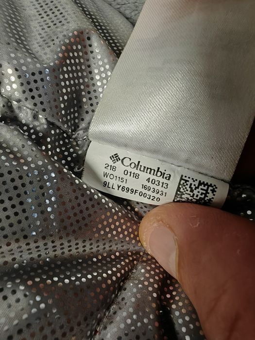 Super model outdoorowej kurtki z kapturem Columbia Omni-Heat XXL