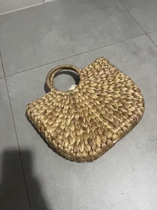 Плетена сумка корзинка