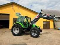 Deutz-Fahr AGROTRON 4.95 k90 100 K420 M 95  Świeżo Sprowadzony Deutz Agrotron 4.95 z Ładowaczem Ładny