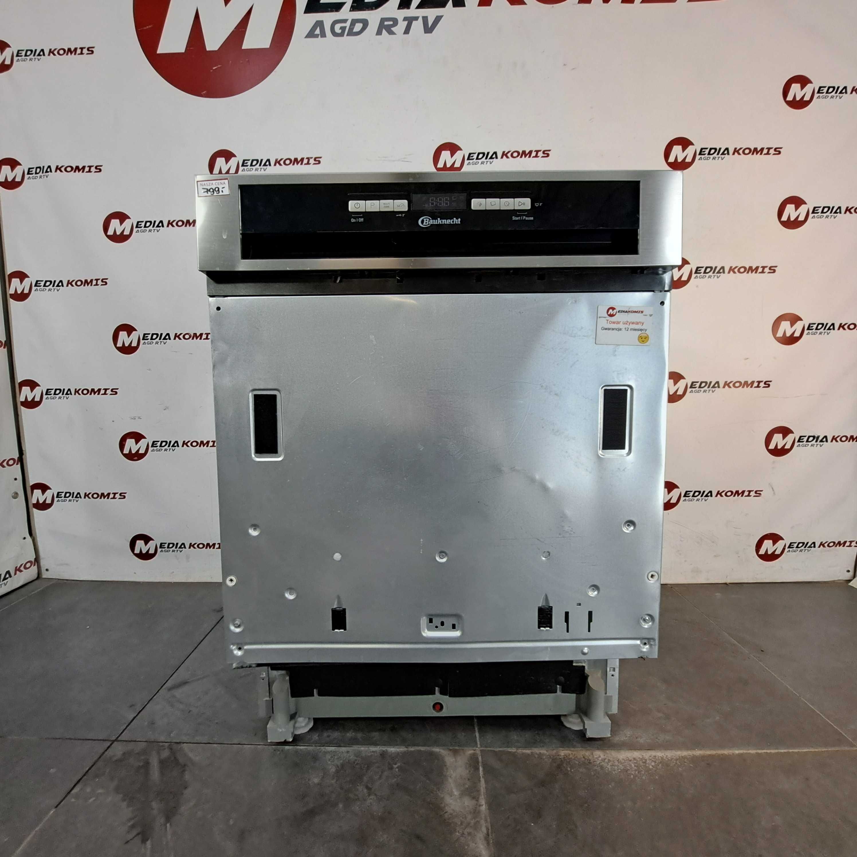 Zmywarka Bauknecht B6B D841A X (12 mscy gwar) C / 41dB / 9prg / 14 kpl