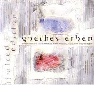 GOETHES ERBEN 2 cd Nichts Bleibt Wie Est          gothic darkwave