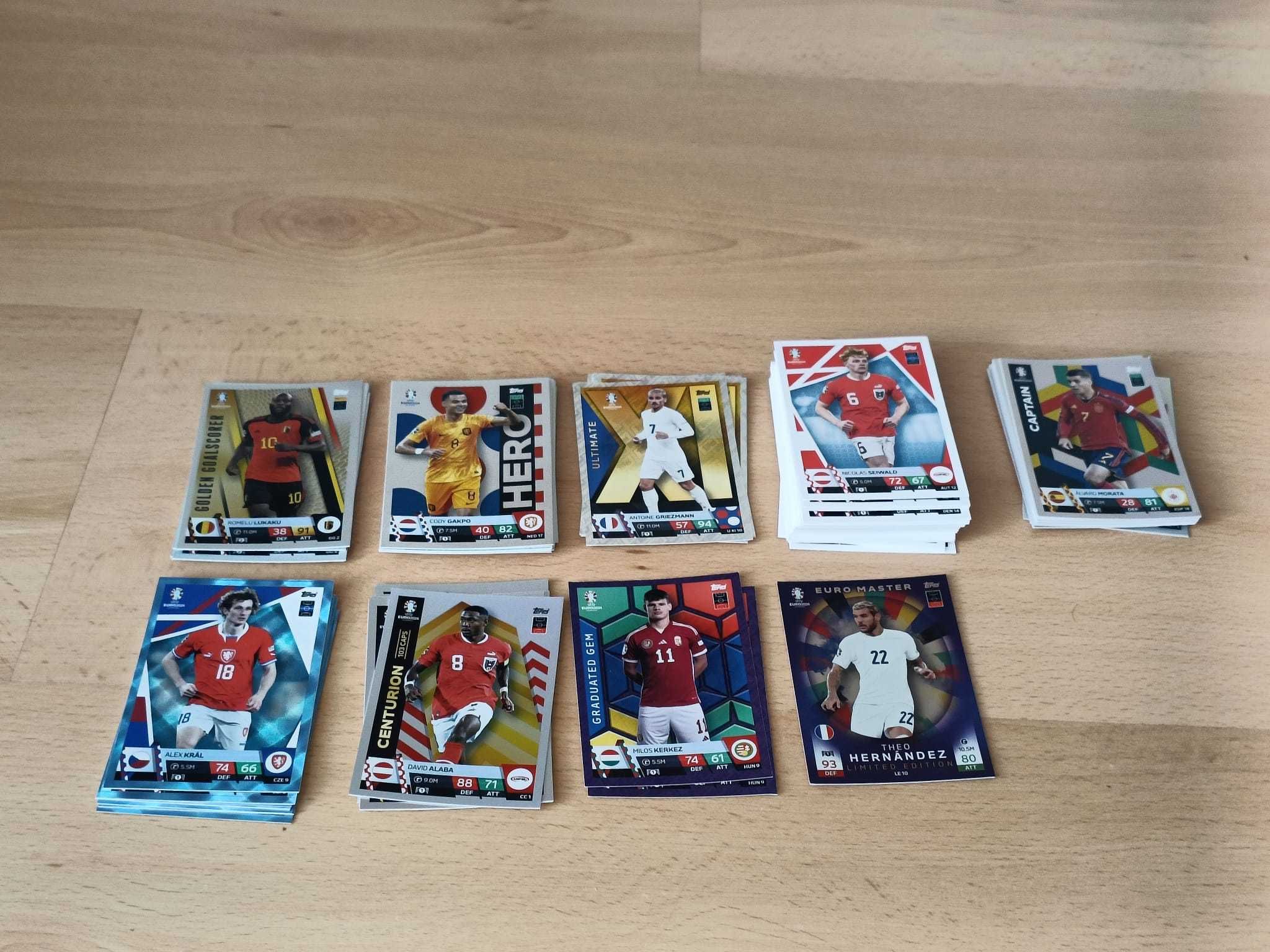 Vendemos cromos da MATCH ATTAX  Euro 2024