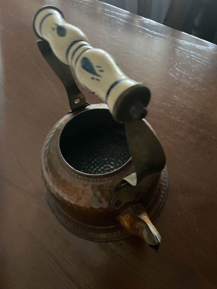 Chaleira em cobre vintage. Só 15€