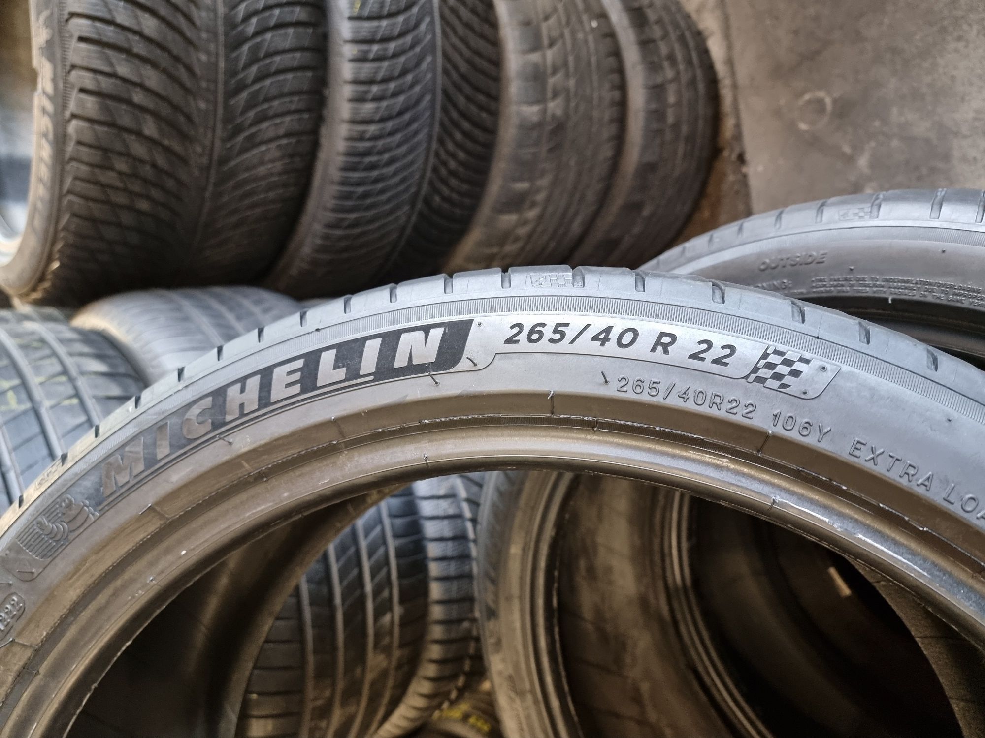 Шини Літні 265х40хR22 Michelin Pilot Sport4 SUV 4 ШТ 2022 Рік