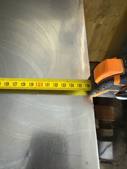 Stół chłodniczy z nadstawką