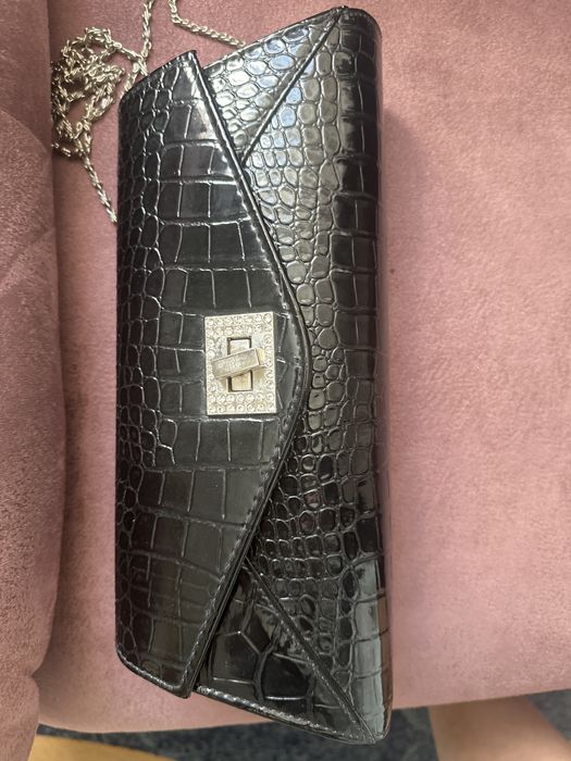 Клачт новий шкіряний чорний