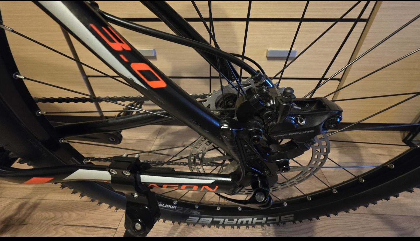 Kross Hexagon 3.0  27,5  Deore Full - Kraków  !