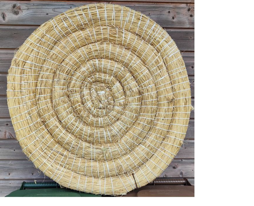 Tarcza Mata łucznicza słomiana 80 cm STRONG - DO NEGOCJACJI