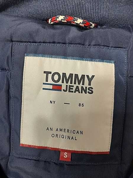 Tommy Hiliger Capuche Fourrure Tech Parka zimowa męska S