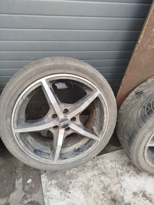 Toyota Celica OZ koła alufelgi z oponami 17 cali stan bdb wysyłka