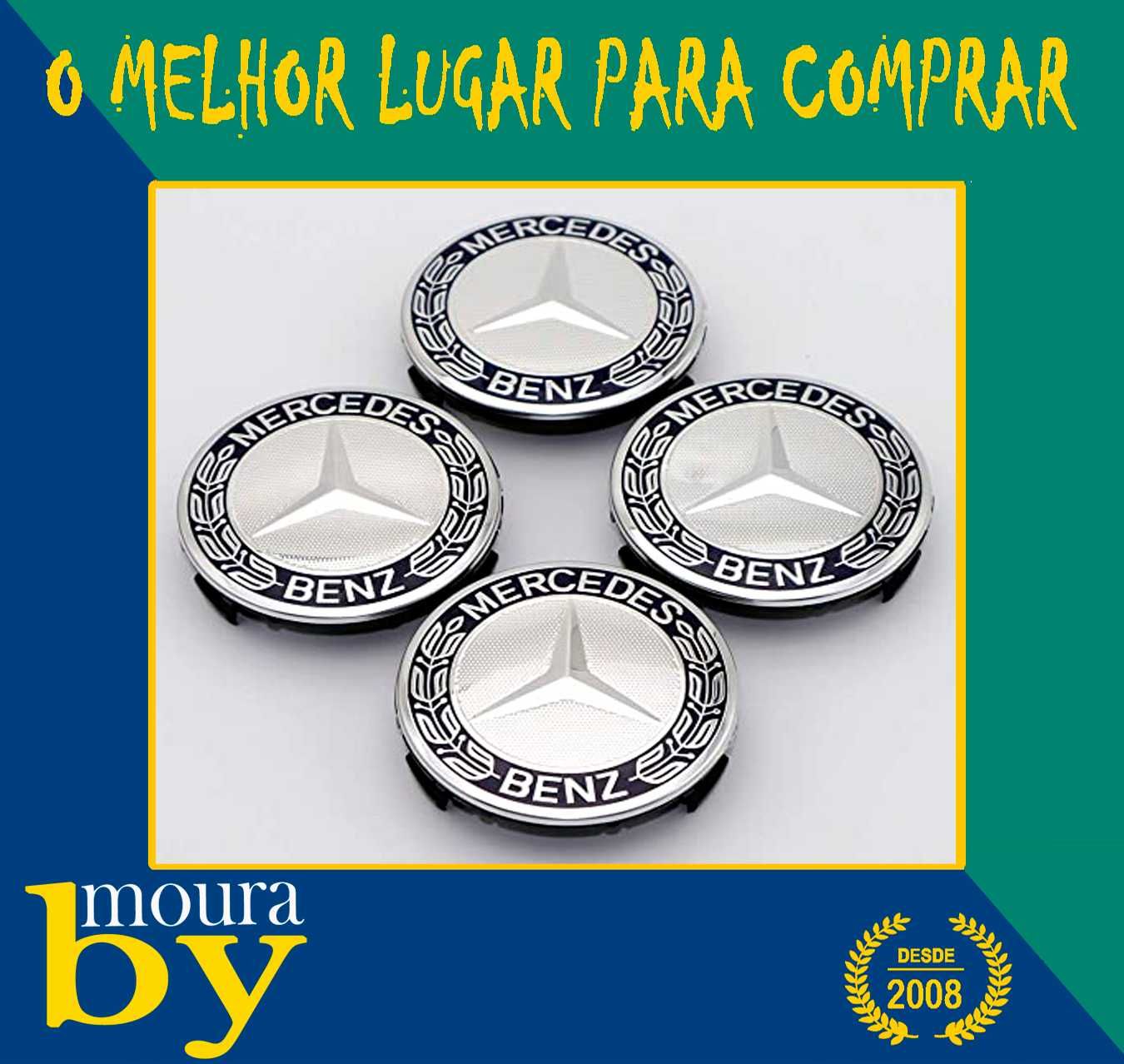 4 Centros de Roda Mercedes ML300 CLK200 LK450 GL450 S400