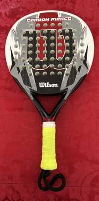 Raquete de Padel PRO Europe Carbon Fierce como nova