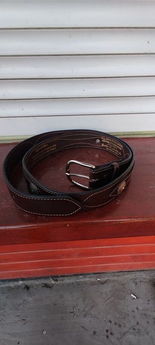 Ремень навахо со вставками стерлингового серебра