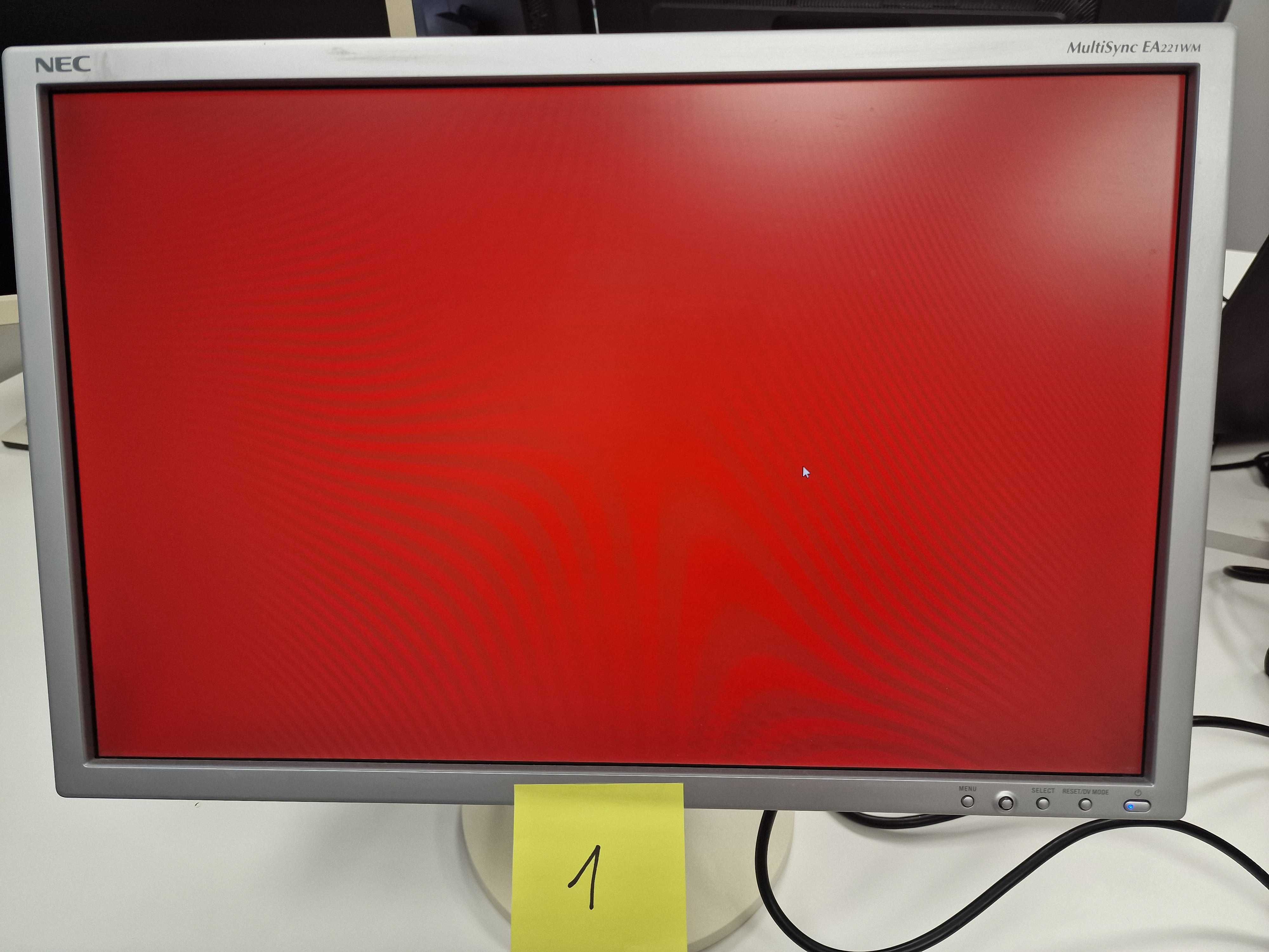 Oferta sprzedaży: 5 monitorów NEC MultiSync EA221WM (WSXGA+)