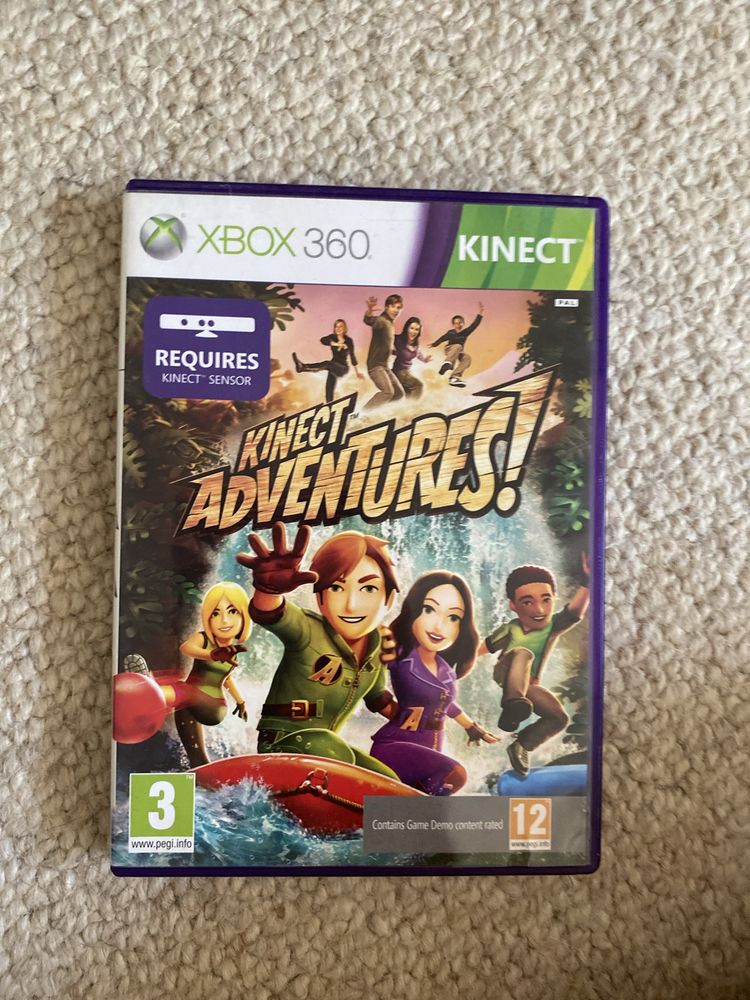 Zestaw Kinect 360 i Gra Kinect Adeventures