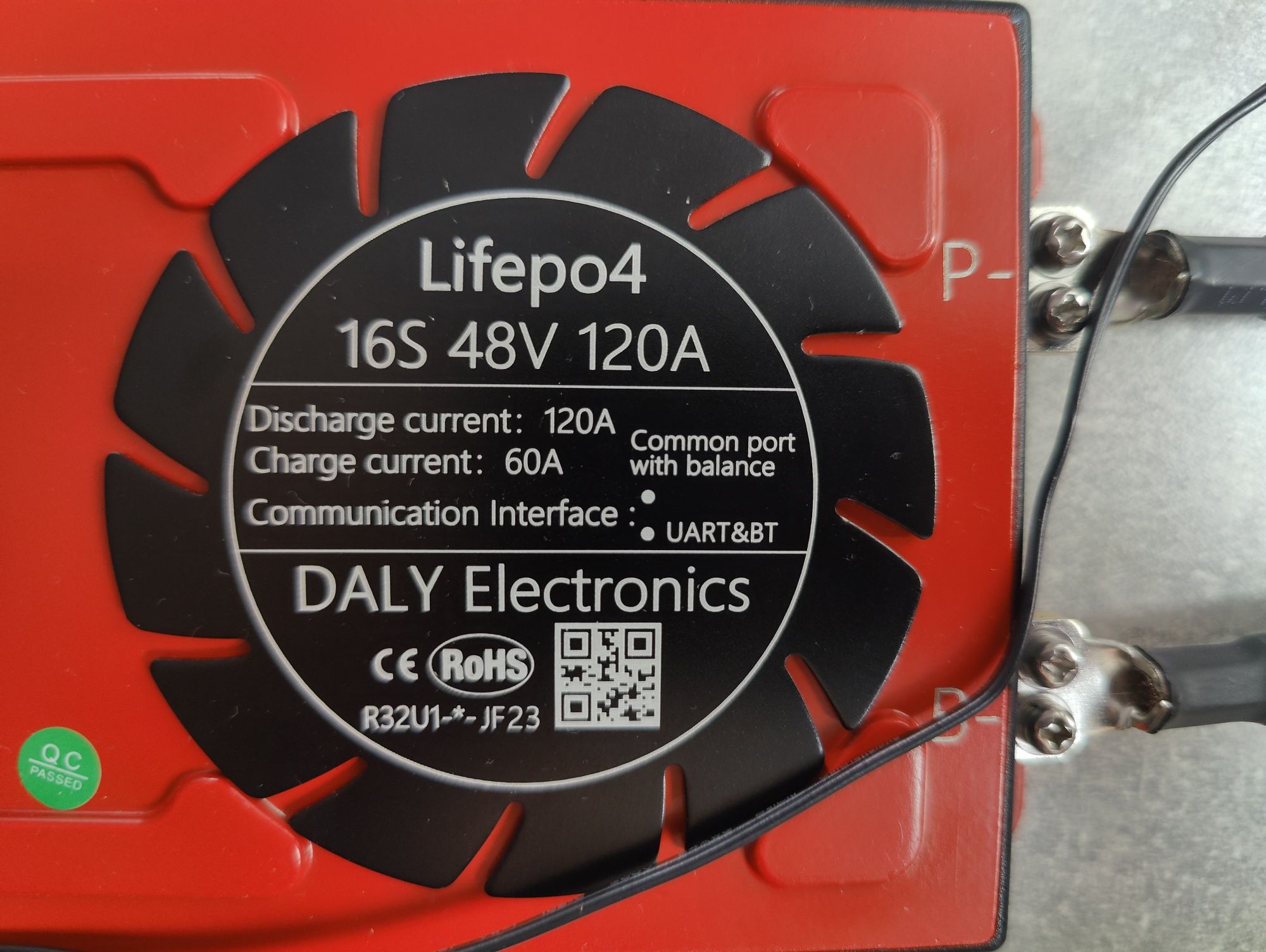 Система управління батареєю для інвектора акумулятораБмс Daly 16s 120A