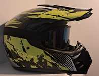 Kask na rower krossowy