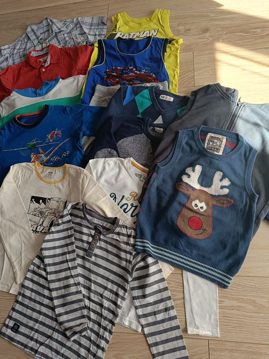 Ciuchy chłopięce rozmiar 122-128