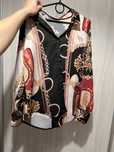 Сорочка атласне під versace