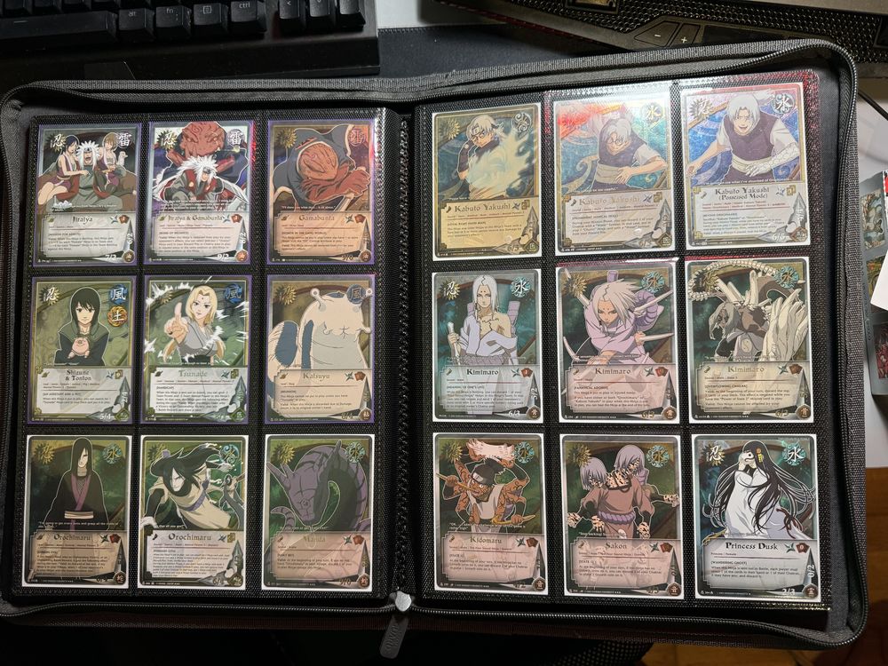Coleção Cartas CCG Oficial Naruto (250 cards)