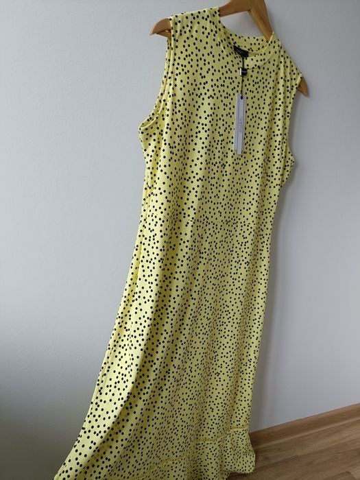 Nowa sukienka damska długa maxi letnia na lato plus size 42 XL
