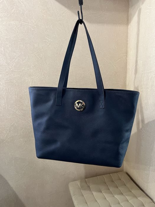 Шкіряна сумка тоут Michael Kors