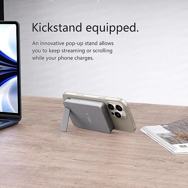 Tech-Protect Pb15 Lifemag Magsafe Power Bank 10000Mah Space Grey