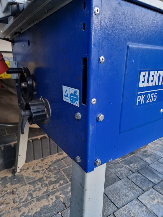 Piła stołowa Electra Beckum PK 255 krajzega mocna 380 v. 2.8 kw