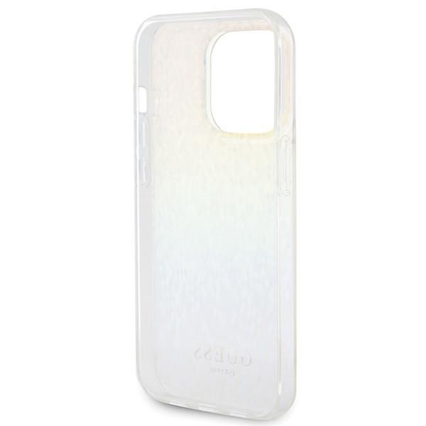 Etui Guess IML Faceted Mirror Disco Iridescent na iPhone 15 Pro