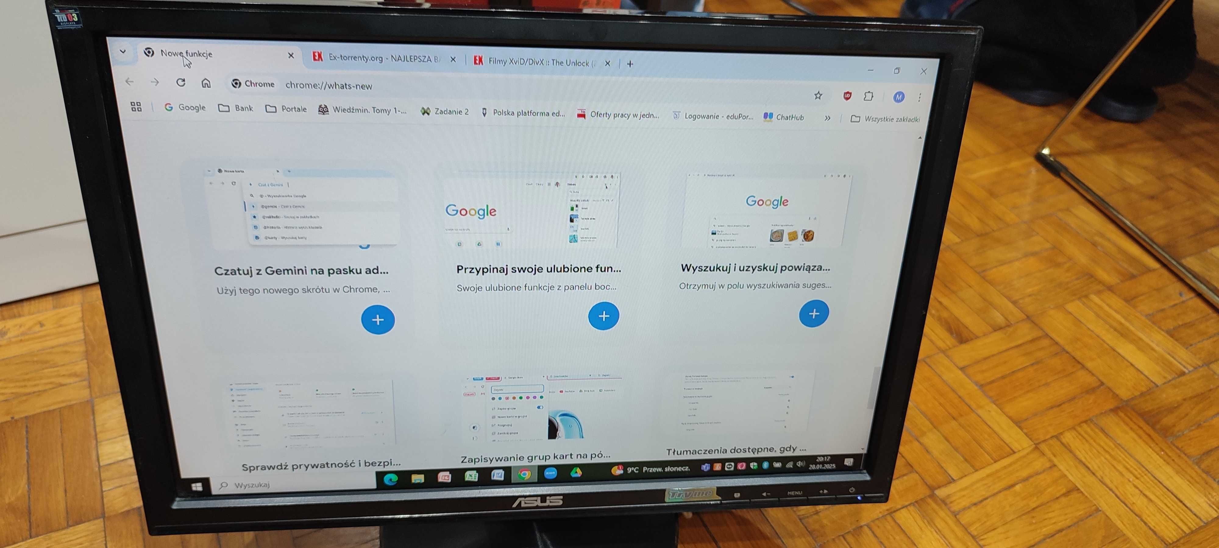 Super okazja monitor 19 cali LCD renomowanej firmy Asus