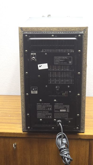 Sony SA WMS 355 srebrny subwoofer aktywny