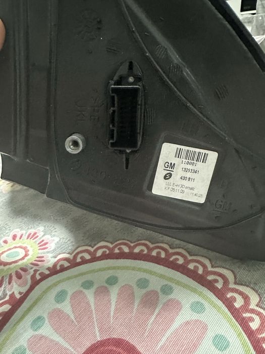 Retrovisor esq  opel astra h original