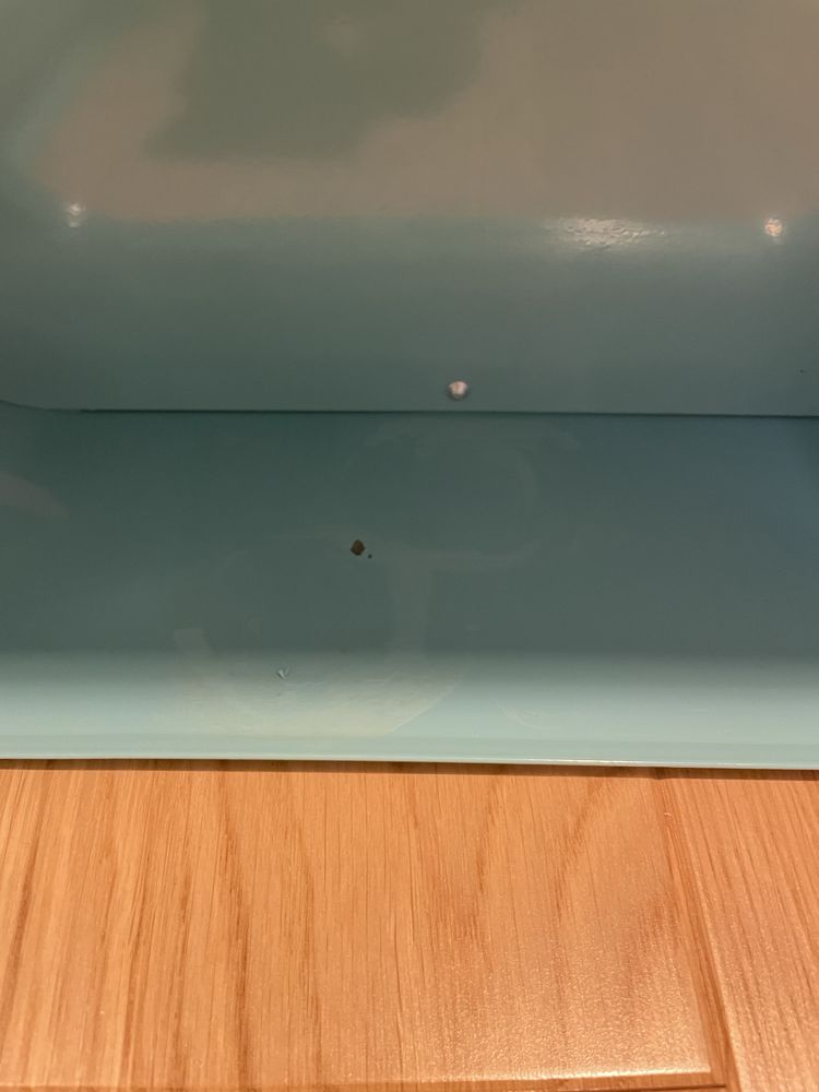Ikea Gunnern Szafka apteczka metalowa niebieska