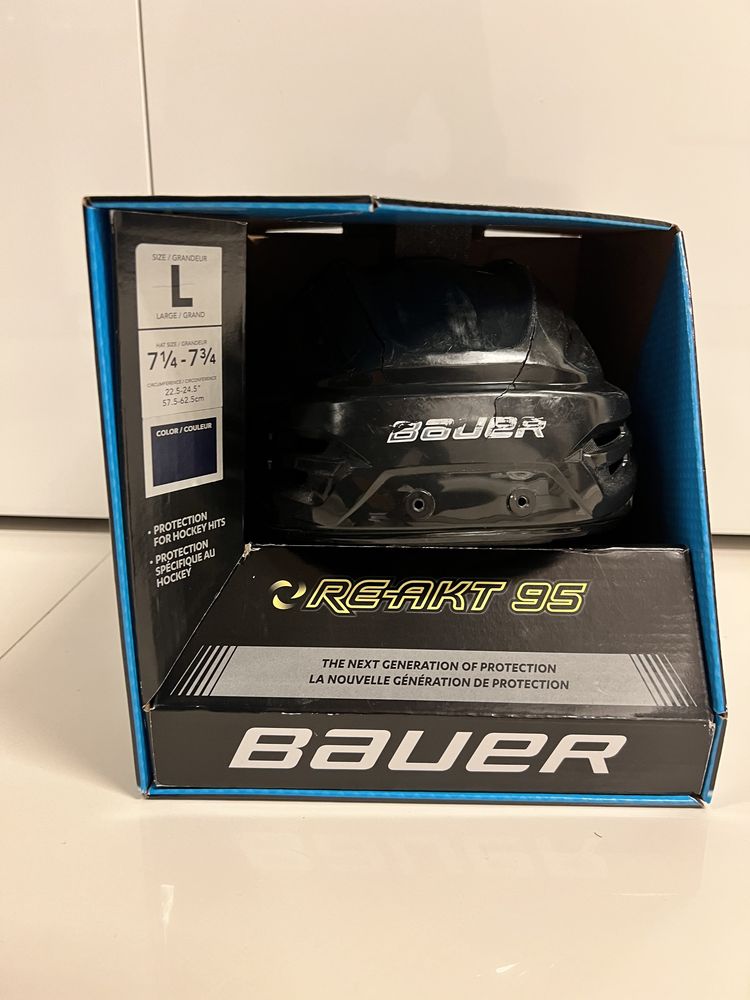 Capacete Bauer RE-AKT 95 Preto L - Usado