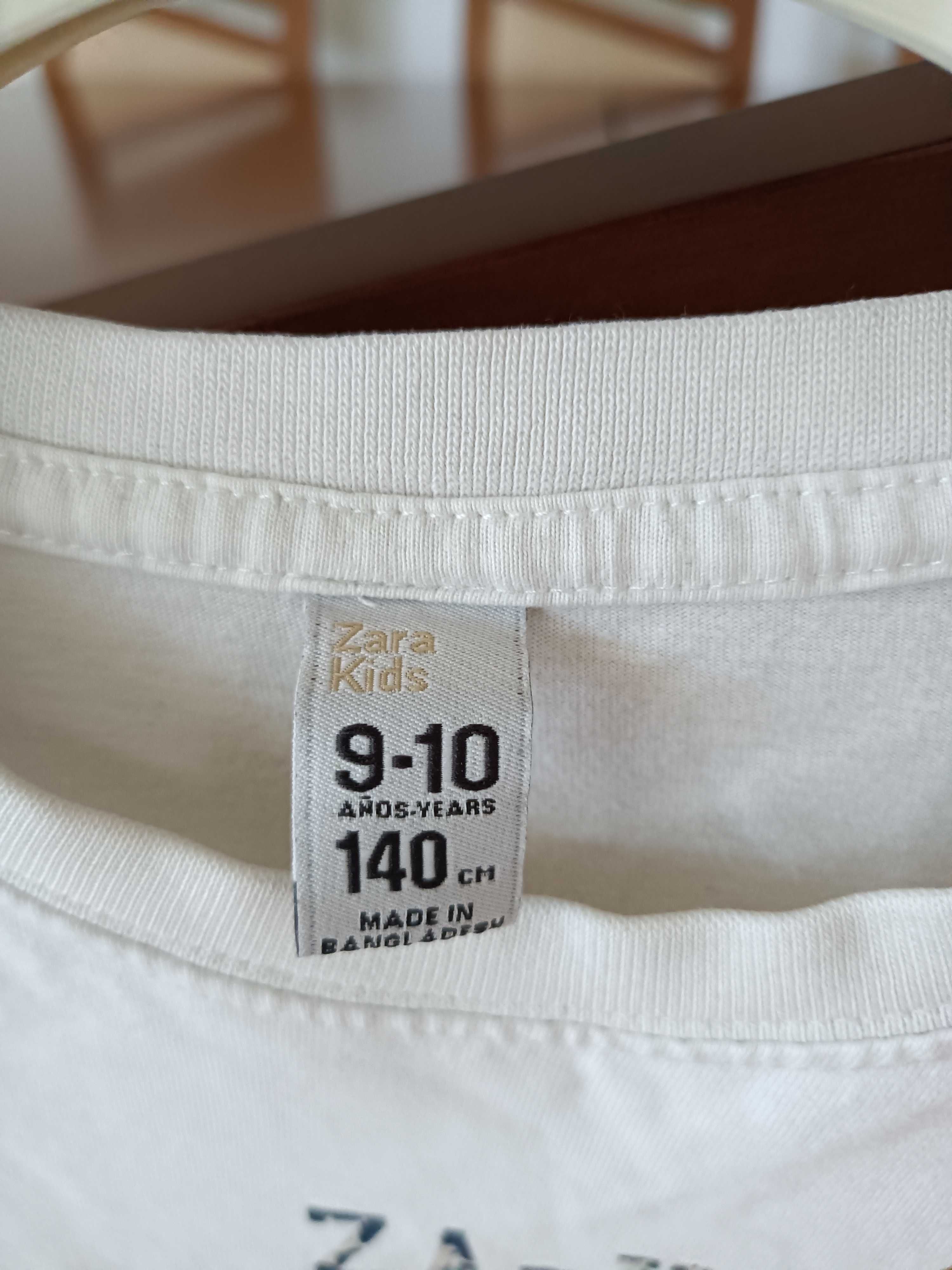 T-shirt chłopięcy ZARA roz. 140