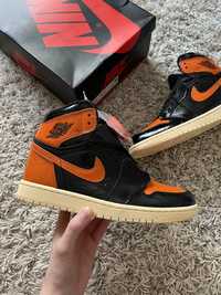 Кросівки Air Jordan 1 Retro High Og Black/Orange 555088-028