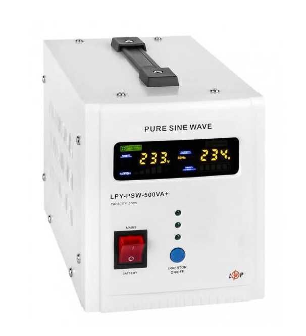 Лінійно-інтерактивне ДБЖ LogicPower LPY-PSW-500VA+ (4152)