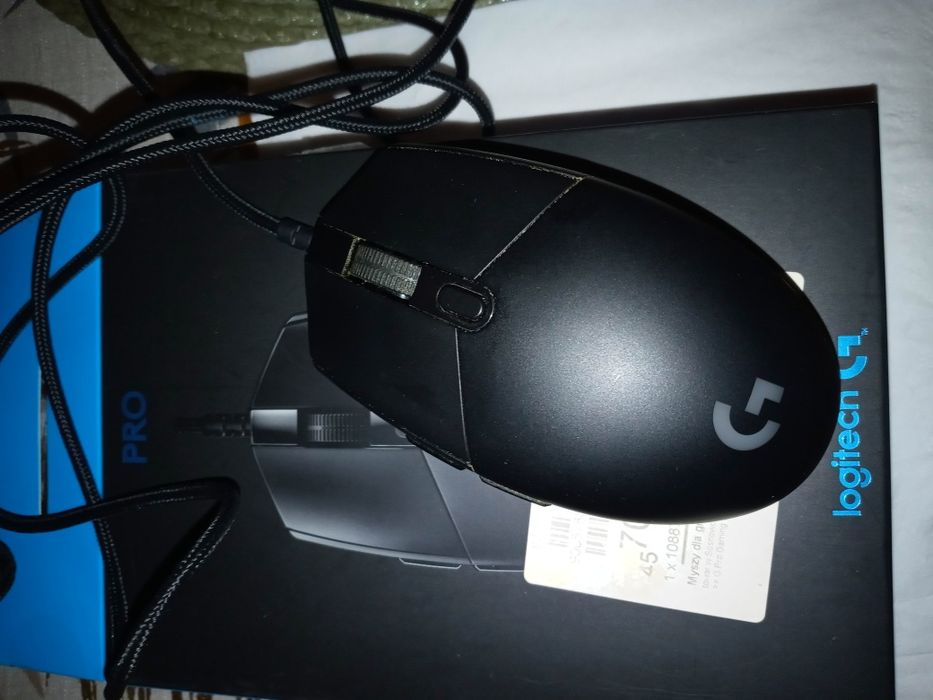 Mysz przewodowa logitech g pro gaming mouse