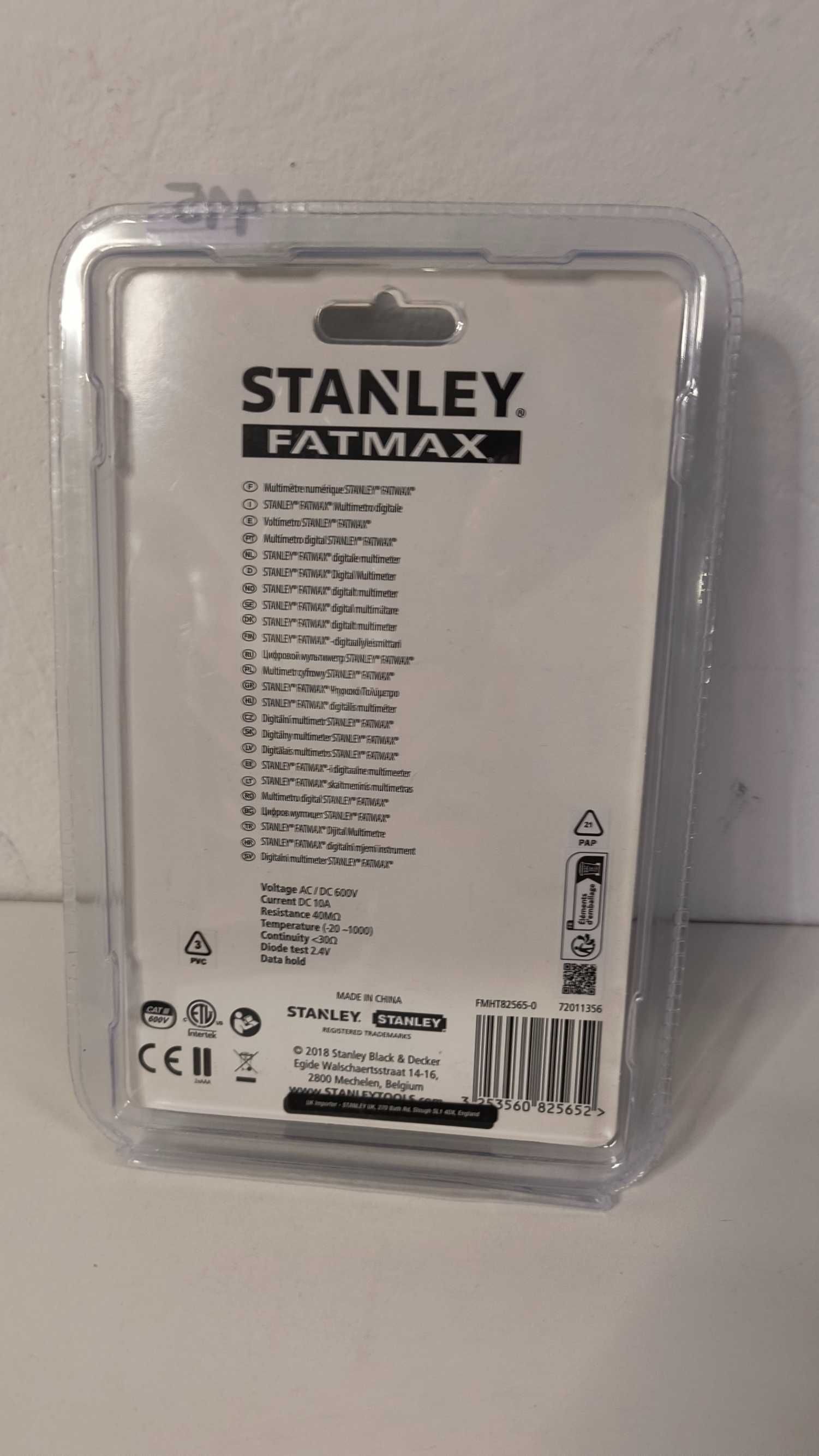 Multimetr Miernik cyfrowy Stanley Fatmax