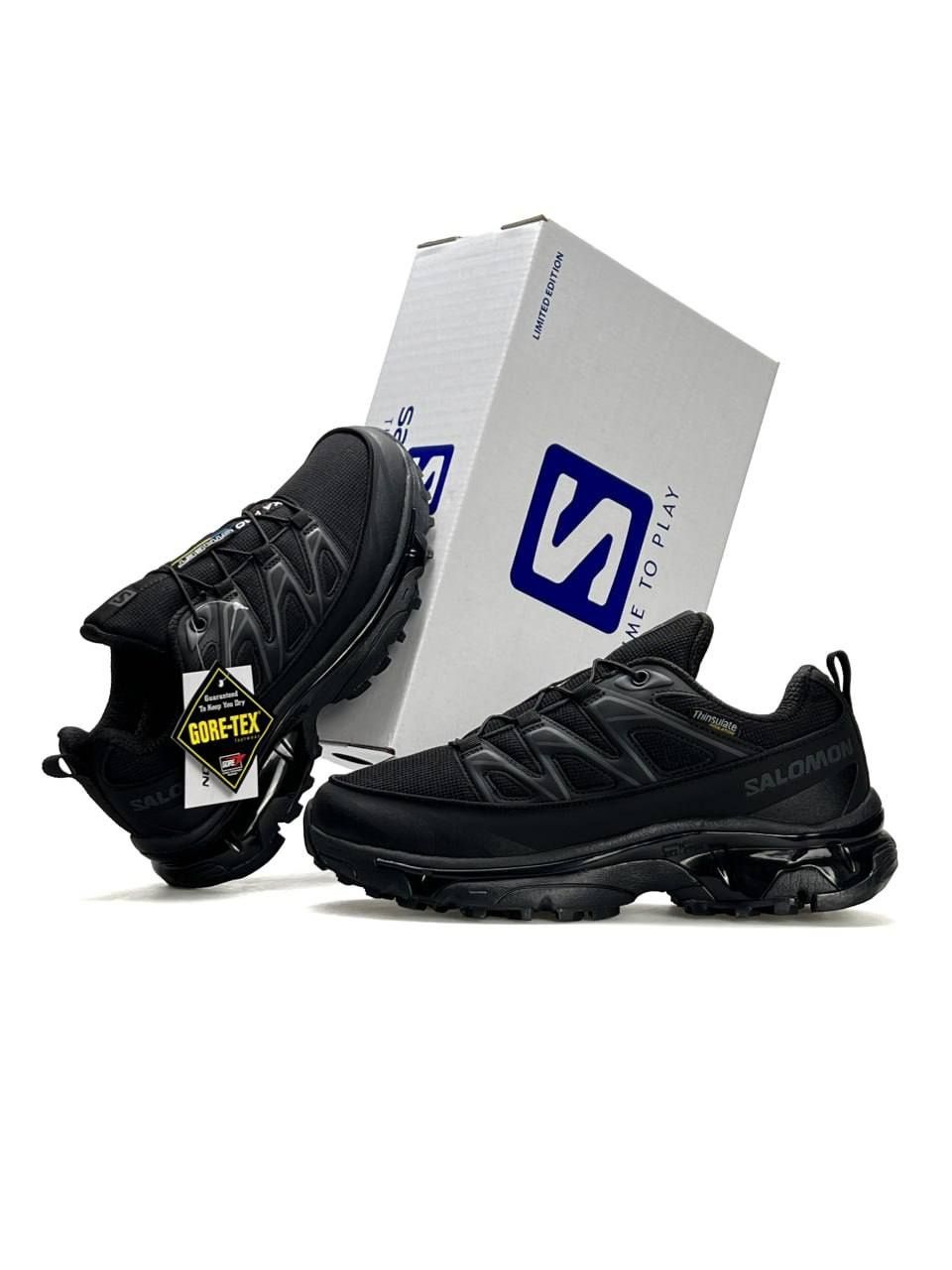 SALE! Salomon XT-6 Expanse Ltr GORE-TEX  All Black| 41 42 43 44 45 46