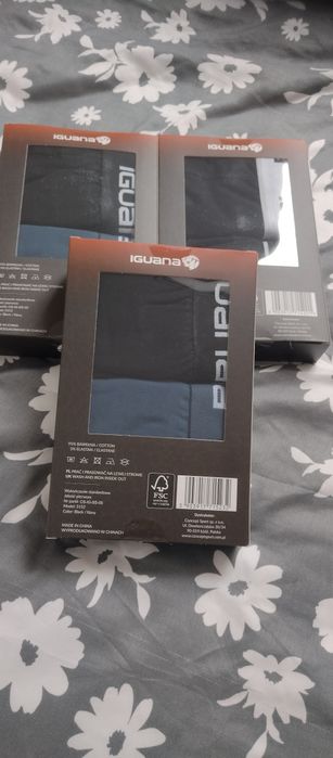 Bokserki męskie iguana xl 2pak x3 komplet