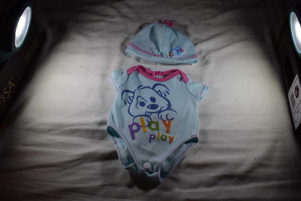 zestaw ubranek dla lalek bobasów 40cm