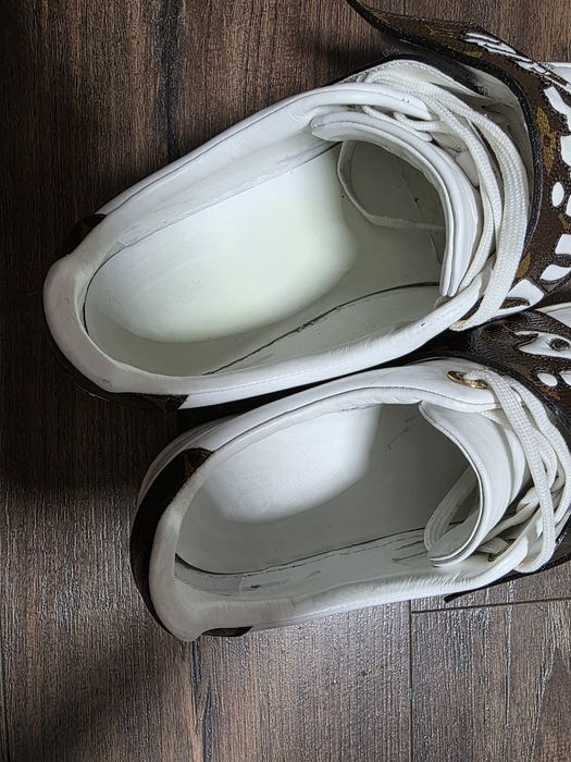 Sneakersy Louis Vuitton frontrow 38 skóra komplet