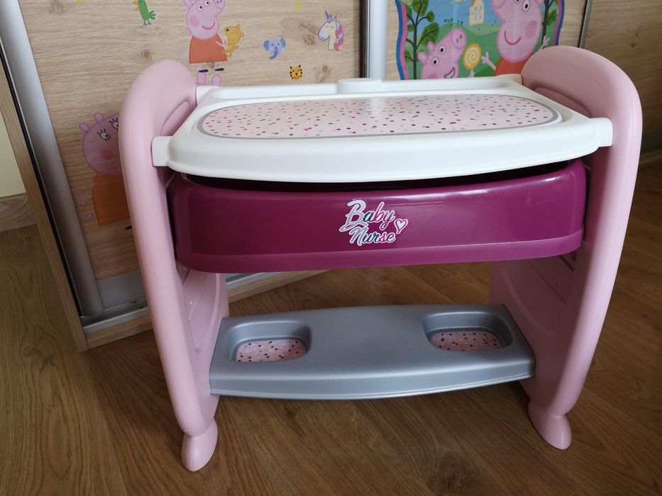 Przewijak, łóżeczko dla lalki SMOBY