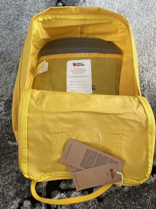 Plecak szkolny Kanken Classic Yellow-Promocja