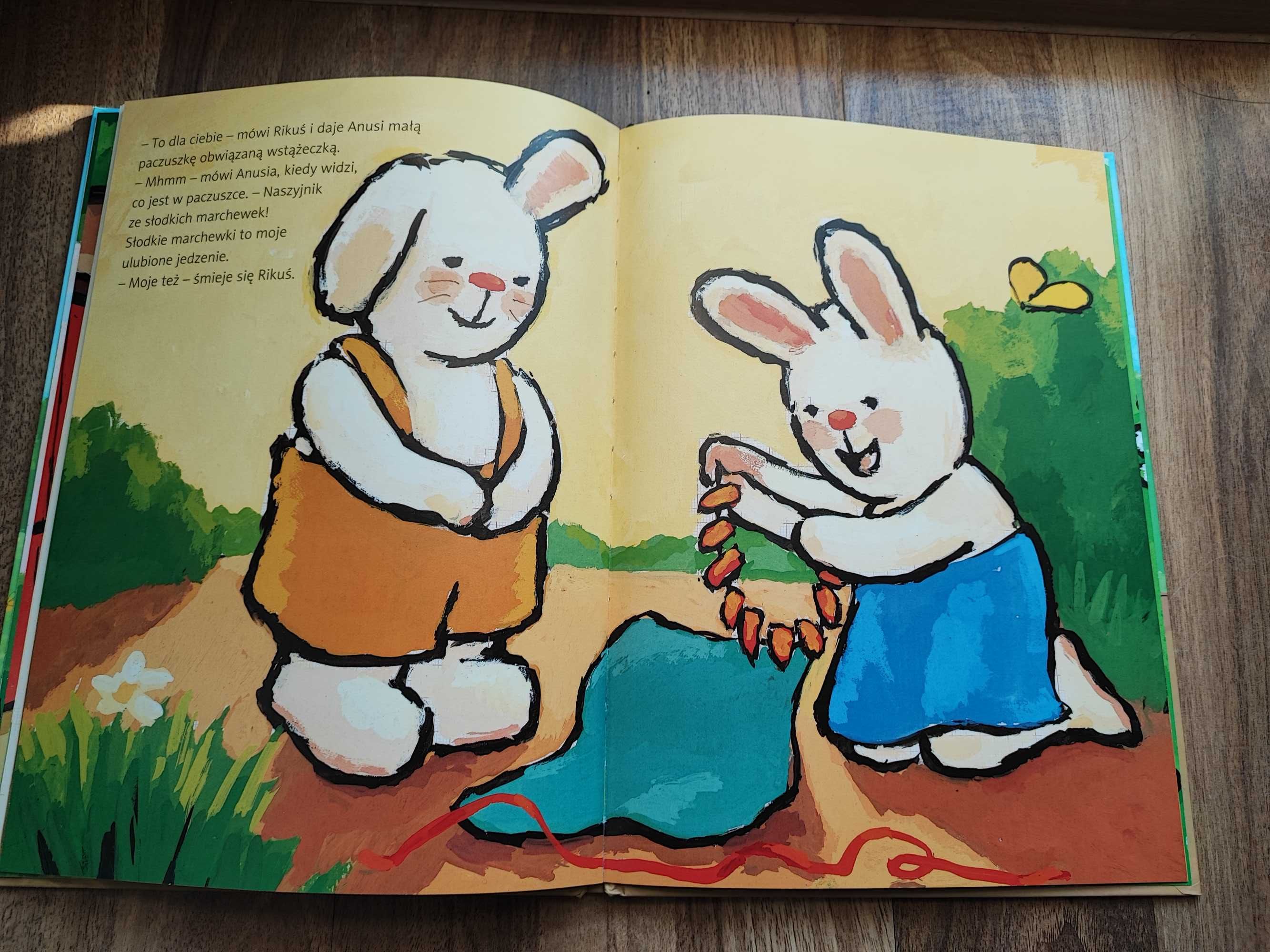Rikuś i Anusia książka dla dzieci wydawnictwo Adamada