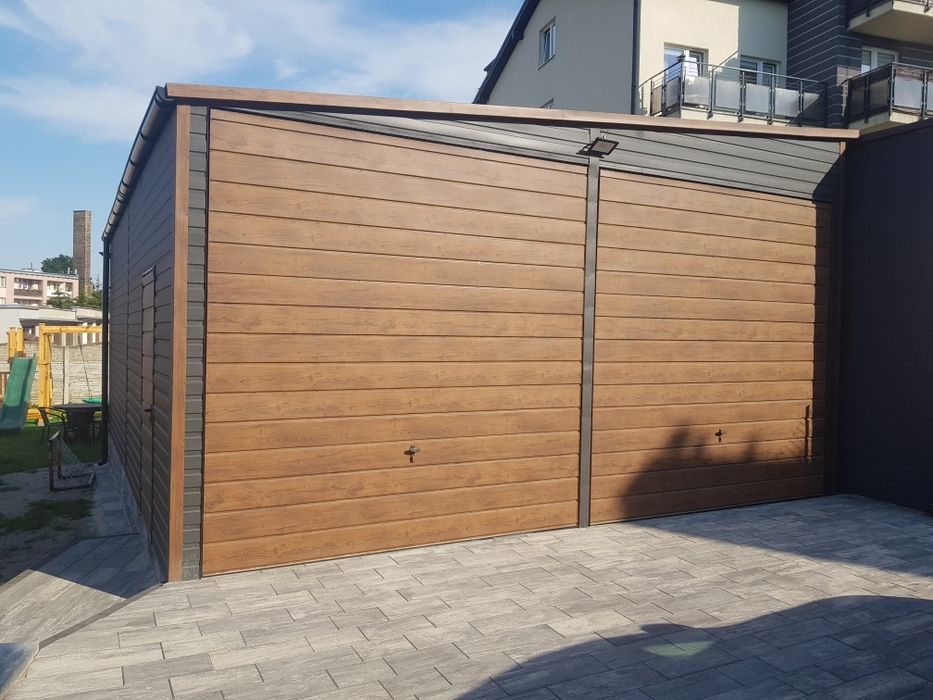 Garaż blaszany 4x8 3,60 sciana dowolne wymiary